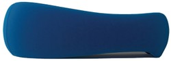 Casa Padrino luxury velvet sofa blue 280 x 105 x H. 68 cm - Living room sofa - Hotel sofa - Living room furniture - Hotel furniture - Luxury furniture