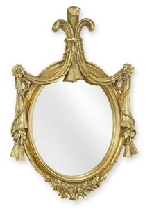 Prunkvoller Barock Spiegel Wandspiegel Gold