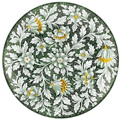 Casa Padrino ensemble de 6 assiettes de luxe en céramique vert / multicolore Ø 40 cm - Assiettes faites et peintes à la main - Accessoires pour hôtels et restaurants - Fabriqué en Italie Casa Padrino ensemble de 6 assiettes de luxe en céramique vert / multicolore Ø 40 cm - Assiettes faites et peintes à la main - Accessoires pour hôtels et restaurants - Fabriqué en Italie