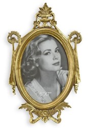 Casa Padrino baroque picture frame gold 18.1 x H. 29.2 cm - Antique style picture frame - Baroque desk decoration - Decorative accessories in baroque style - Baroque interior