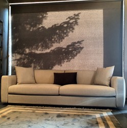 Luxus Wohnzimmer Hotel Sofa Grau