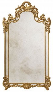 Riesiger Luxus Barock Spiegel Wandspiegel Antik Gold