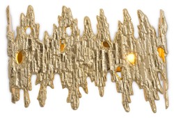 Luxus Designer Wandleuchte Gold
