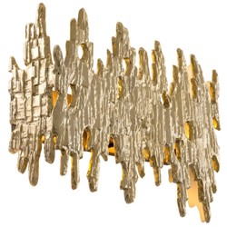 Luxus Designer Wandleuchte Gold