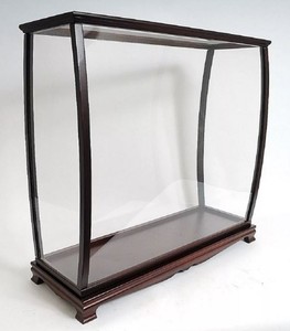Casa Padrino vitrine de modèle de bateau de luxe marron foncé 101,6 x 34,9 x H. 99,7 cm - Vitrine de modélisme - Accessoires de décoration de modélisme