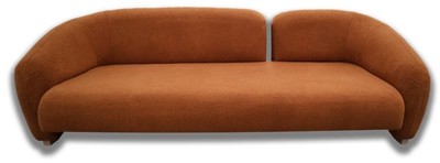 Casa Padrino sofá de lujo marrón / natural 260 x 100 x A. 100 cm - Sofá de salón - Sofá de hotel - Muebles de salón - Muebles de hotel - Muebles de lujo - Interiores de lujo