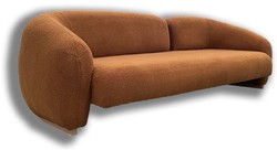 Luxus Wohnzimmer Hotel Sofa Braun Naturfarben