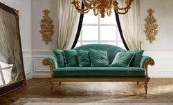 Casa Padrino ornement mural baroque de luxe naturel - Magnifique ornement de décoration murale en bois massif style baroque - Décoration murale baroque - Qualité de luxe - Fabriqué en Italie