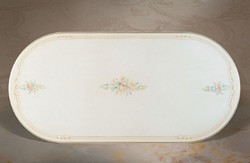 Casa Padrino table à manger baroque de luxe blanc / crème / multicolore / or 700 cm - Immense table de salle à manger de style baroque - Meubles de salle à manger baroques - Fabriqué en Italie