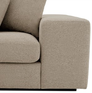 Casa Padrino Luxus Ecksofa mit Kissen Grau / Schwarz 380 x 200 x H. 90 cm - Wohnzimmer Sofa - Hotel Sofa - Wohnzimmer Möbel - Hotel Möbel - Luxus Möbel - Luxus Qualität
