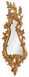 Prunkvoller Luxus Barock Spiegel Wandspiegel Antik Gold