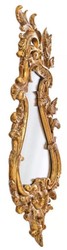 Prunkvoller Luxus Barock Spiegel Wandspiegel Antik Gold