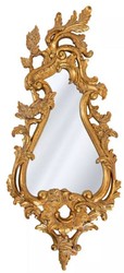 Handgefertigter Luxus Barock Spiegel Wandspiegel Antik Gold