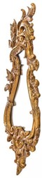 Handgefertigter Luxus Barock Spiegel Wandspiegel Antik Gold