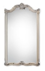 Casa Padrino luxury baroque solid wood mirror antique beige / silver - Magnificent baroque style wall mirror - Luxury furniture in baroque style - Baroque interior - Luxury quality - Made in Italy