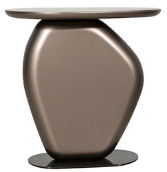 Casa Padrino mesa auxiliar de salón de lujo bronce A. 55 cm - Mesa de hotel - Muebles de salón - Muebles de hotel - Calidad de lujo