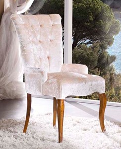 Casa Padrino chaise de salle à manger baroque de luxe avec accoudoirs blanc / marron - Chaise de style baroque fait main - Mobilier de salle à manger baroque - Qualité de luxe - Fabriqué en Italie
