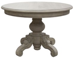 Casa Padrino luxury country style dining table gray Ø 120 cm
