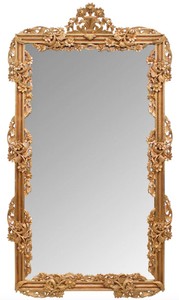 Casa Padrino luxury baroque mirror gold 122 x H. 224 cm - Baroque furniture
