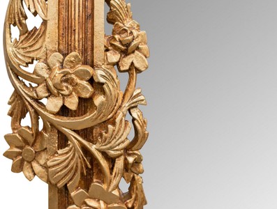 Casa Padrino Luxus Barock Spiegel Gold 122 x H. 224 cm - Barock Möbel