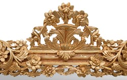 Casa Padrino luxury baroque mirror gold 122 x H. 224 cm - Baroque furniture