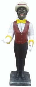 Casa Padrino figura decorativa XXL de lujo mayordomo A. 95 cm
