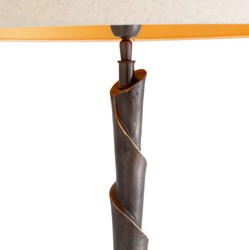 Casa Padrino luxury floor lamp bronze / black / cream H. 169 cm