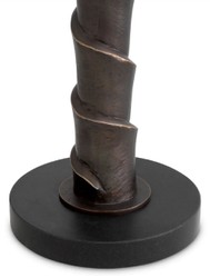 Casa Padrino luxury floor lamp bronze / black / cream H. 169 cm
