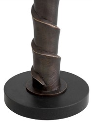 Casa Padrino lampe de table de luxe bronze / noir / crème H. 80 cm