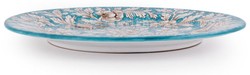 Casa Padrino conjunto de 6 platos de cerámica de lujo azul claro Ø 32 cm - Hecho en Italia Casa Padrino conjunto de 6 platos de cerámica de lujo azul claro Ø 32 cm - Hecho en Italia