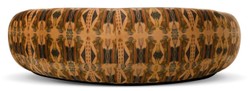 Casa Padrino sofá de lujo negro / beige / multicolor 260 cm