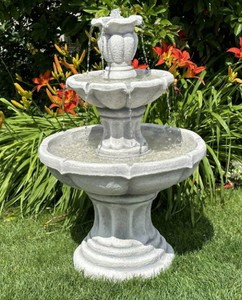 Casa Padrino fontana barocco grigio Ø 65 x A. 100 cm