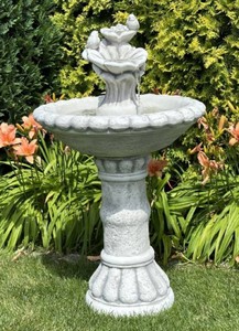 Casa Padrino fontana barocco grigio Ø 63 x A. 109 cm