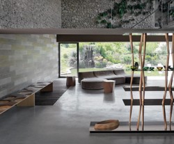 Casa Padrino Banco de Lujo Marrón / Natural 200 cm - Hecho en Italia