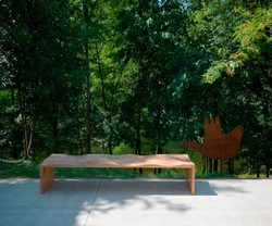 Casa Padrino Banc de Jardin de Luxe Naturel / Marron 200 cm - Fabriqué en Italie