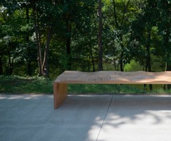 Casa Padrino Banc de Jardin de Luxe Naturel / Marron 200 cm - Fabriqué en Italie