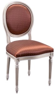 Luxus Barock Esszimmer Stuhl Bordeauxrot Weiß