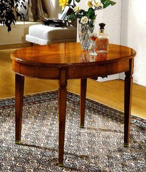 Casa Padrino set da sala da pranzo Biedermeier di lusso marrone scuro - Fatto in Italia