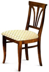 Casa Padrino set da sala da pranzo Biedermeier di lusso marrone scuro - Fatto in Italia
