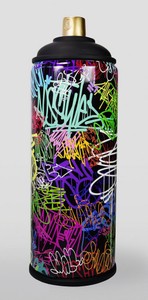 Casa Padrino bote de spray decorativo XXL multicolor A. 150 cm