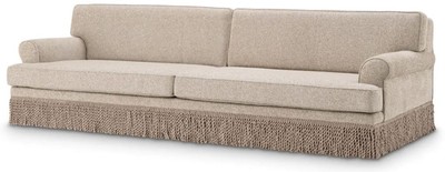 Luxus Wohnzimmer Hotel Sofa Beige
