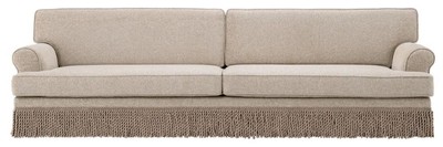 Casa Padrino Luxus Wohnzimmer Sofa Beige 277 x 101 x H. 77 cm
