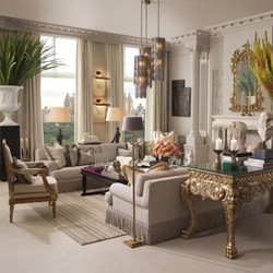 Casa Padrino canapé de salon de luxe beige 277 x 101 x H. 77 cm