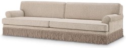 Casa Padrino canapé de salon de luxe beige 277 x 101 x H. 77 cm