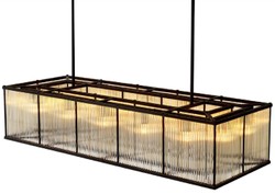 Casa Padrino lustre de salon de luxe bronze 140 cm