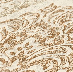 Casa Padrino Baroque Non-Woven Wallpaper Cream / Gold Metallic