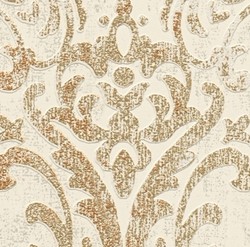 Casa Padrino Baroque Non-Woven Wallpaper Cream / Gold Metallic