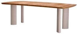 Casa Padrino luxury garden dining table natural / sand 230 cm