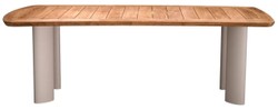 Casa Padrino luxury garden dining table natural / sand 230 cm