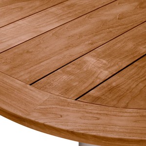 Casa Padrino Luxus Garten Esstisch Naturfarben / Sandfarben 247 cm